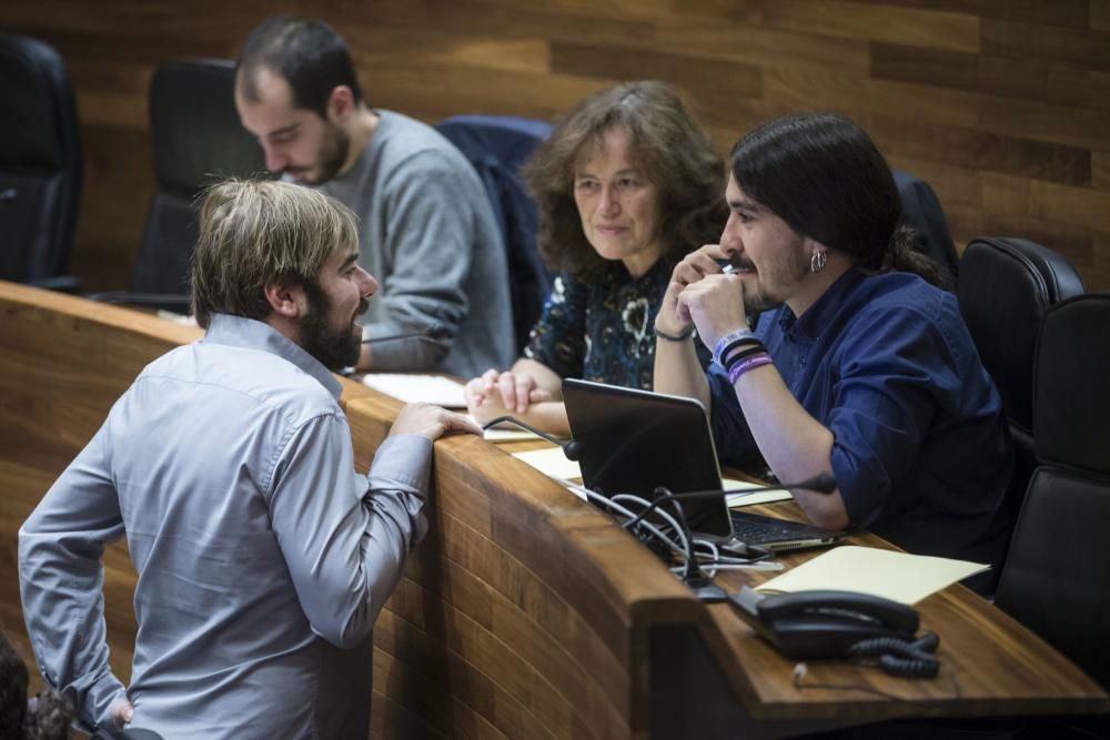 Pleno de la Junta General del Principado