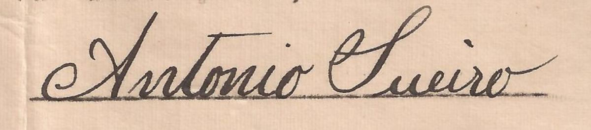 Sinatura manuscrita do alcalde republicano.