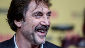 El actor Javier Bardem posa en la premiere de la película ‘El buen patrón’, en los Cines Callao