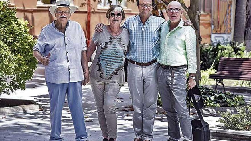 Tomeu EstarÃ s, GÃ©nia Tobin, Joan Company y Luis Arboledas, cuatro mÃºsicos en la etapa de madurez.