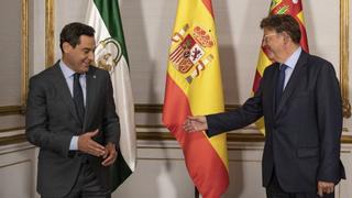 La Comunitat Valenciana y Andalucía forjan una alianza para mejorar la financiación autonómica