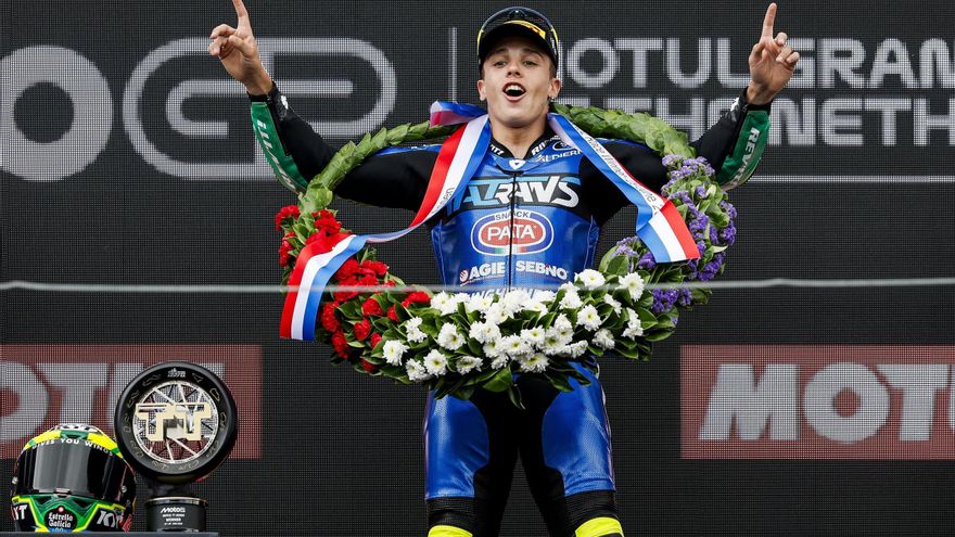 Moreira logra su primera victoria en el GP de Países Bajos, Canet estrecha diferencias con González
