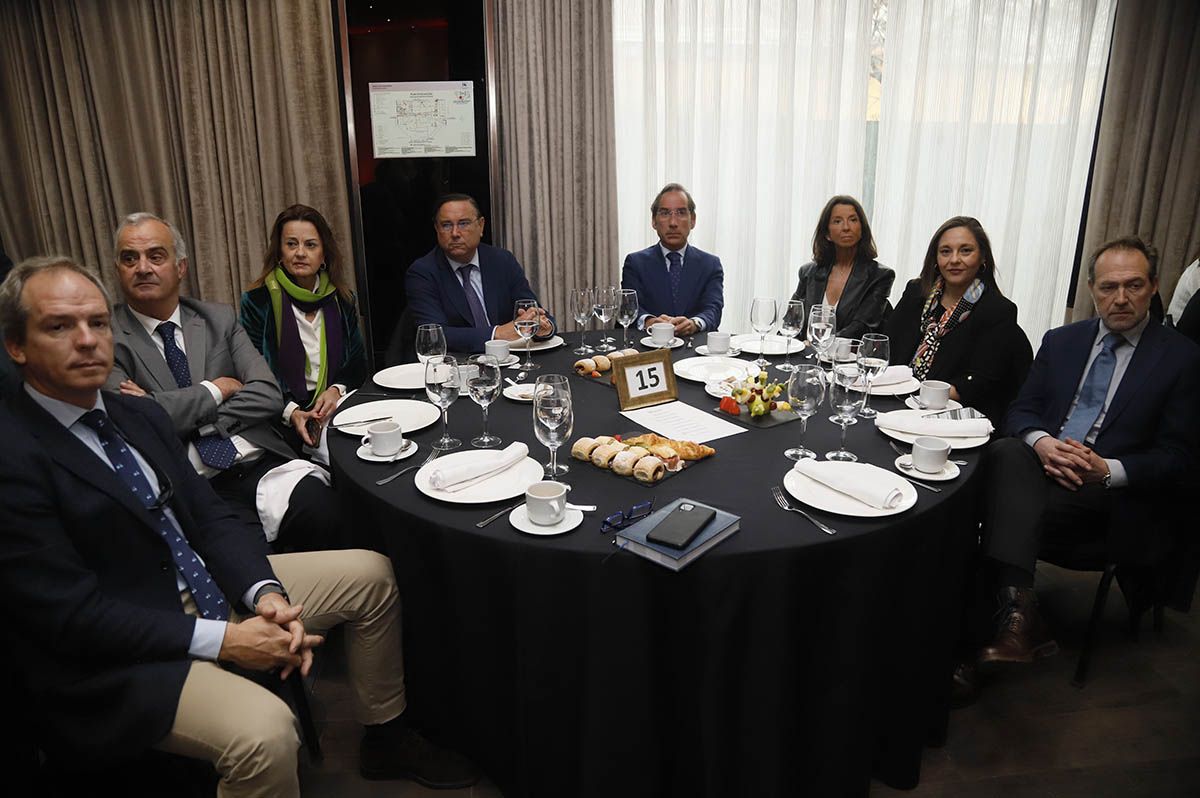 Joaquín Alberto Nieva en los Desayunos de Diario Córdoba