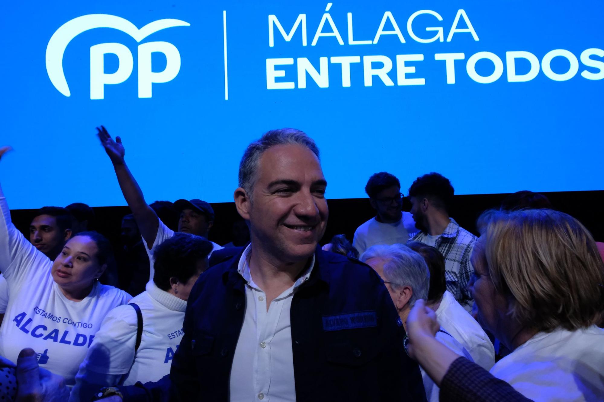 El PP inicia la precampaña para las elecciones municipales en Málaga capital