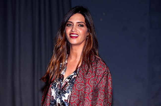 Sara Carbonero en el desfile de Burberry en Londres