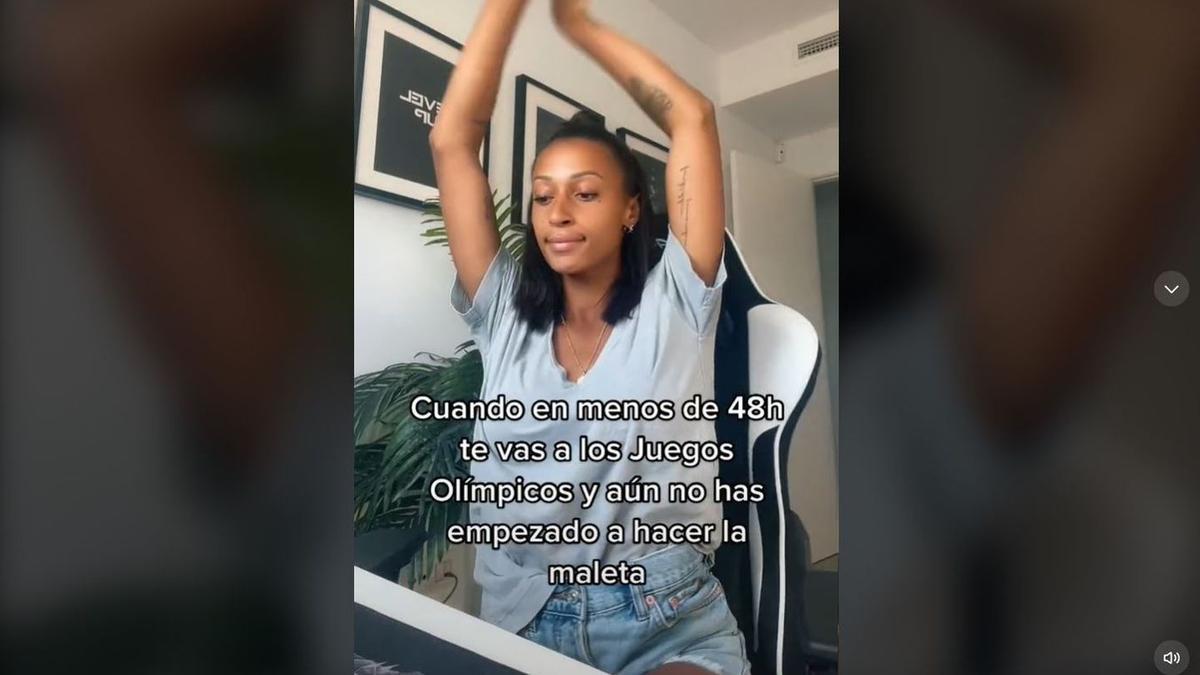 Ana Peleteiro en uno de sus vídeos