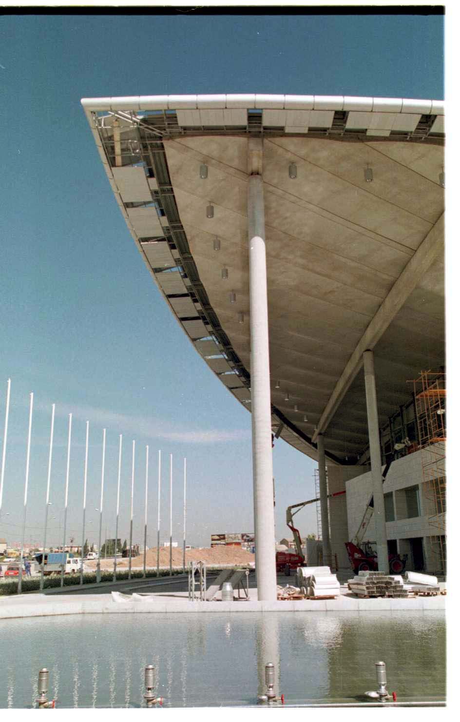 Historia gráfica de València: la construcción del Palacio de Congresos