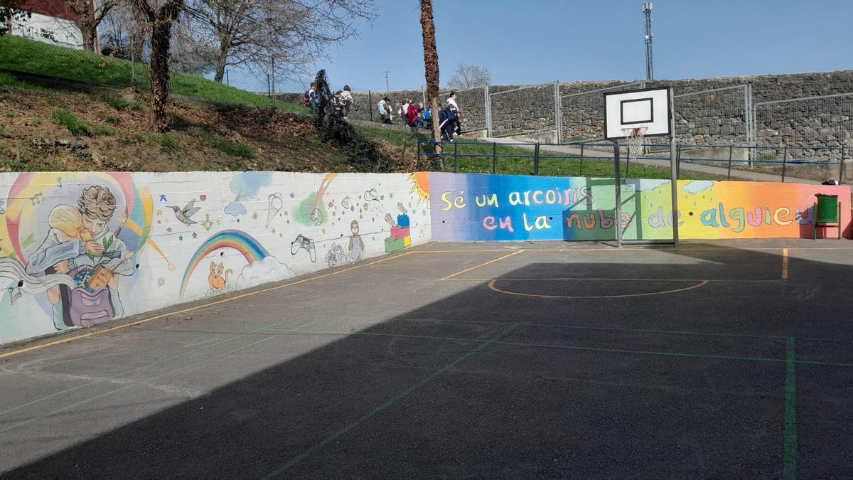 Vista general del mural.