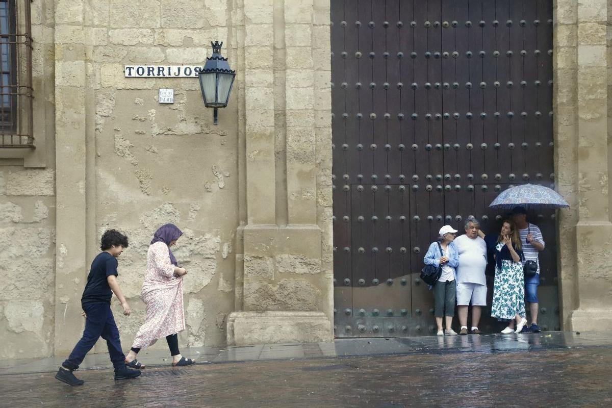 Primera lluvia del otoño en Córdoba