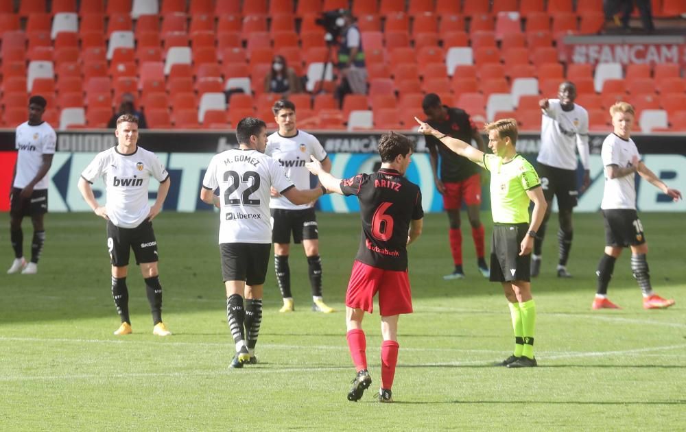 Valencia CF - Real Sociedad, en imágenes