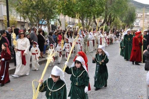 Procesión de Las Palmas en Cieza