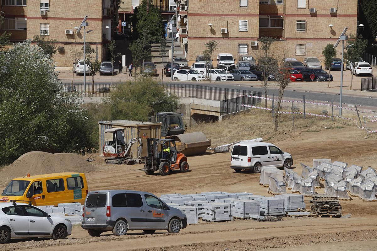 Las obras de la segunda fase del Parque de Levante, en imágenes