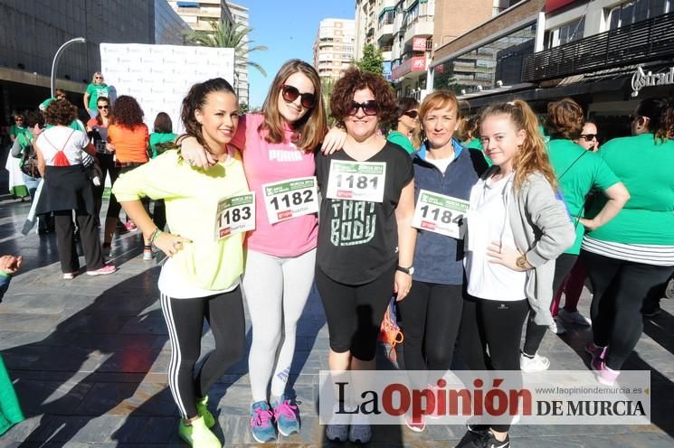 2.000 personas marchan contra el cáncer en Murcia