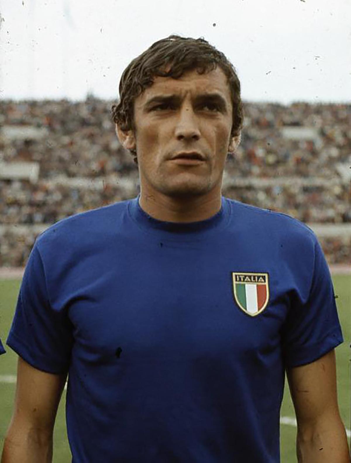 Gigi Riva, Italia, 1968