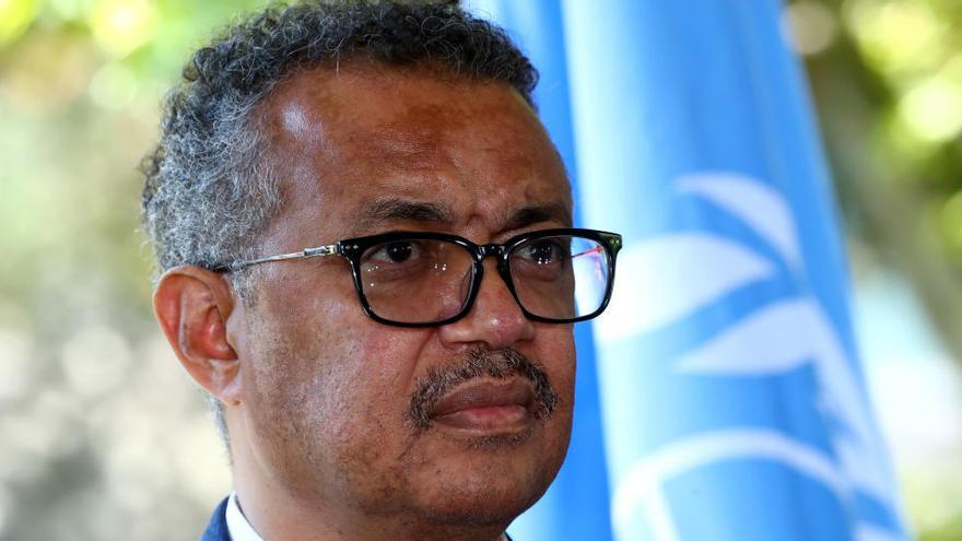 El director general de la OMS, Tedros Adhanom Ghebreyesus.