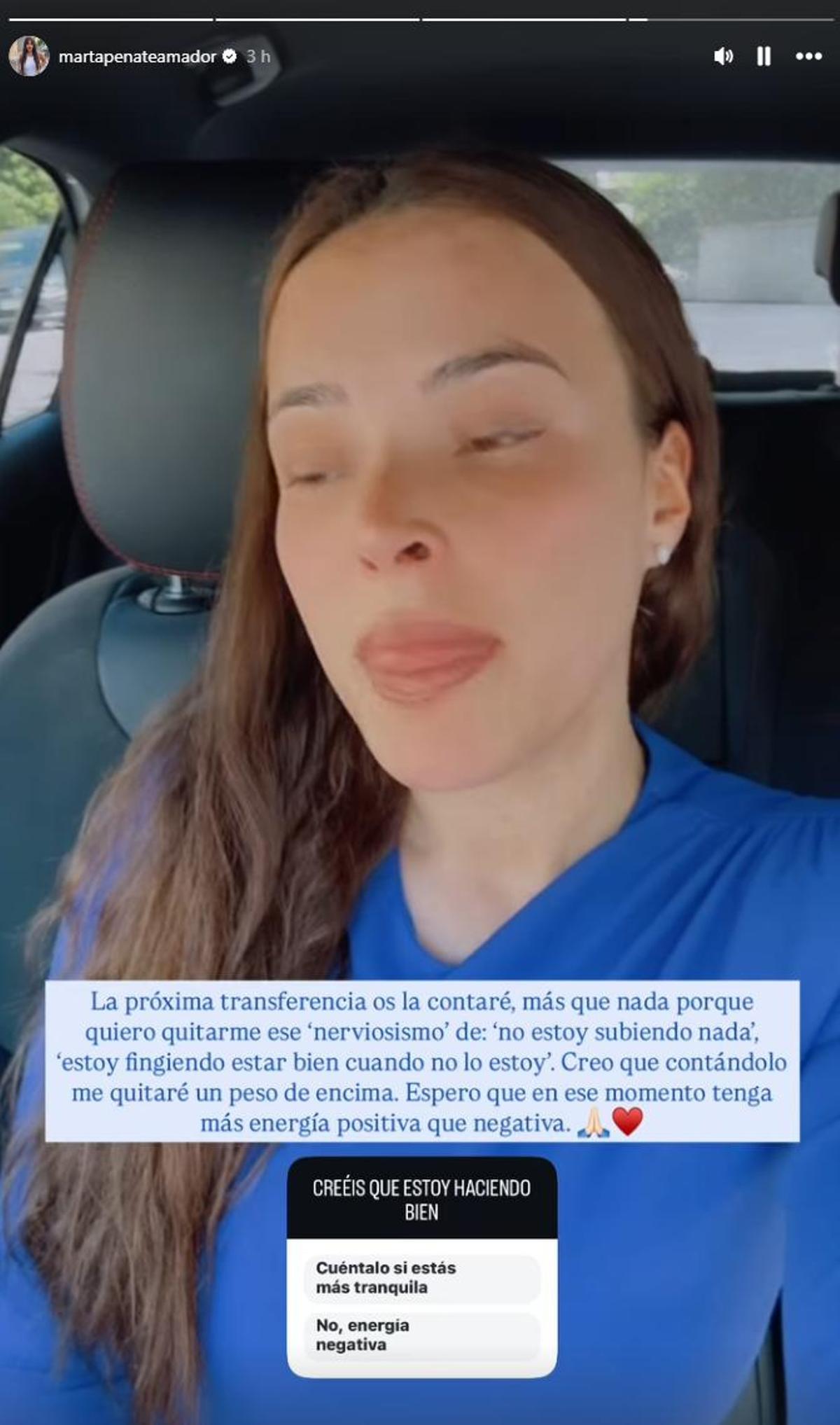 Publicación de Marta Peñate.