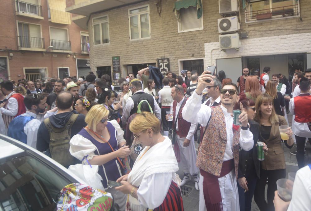 Ambiente en las tascas en el Bando de la Huerta