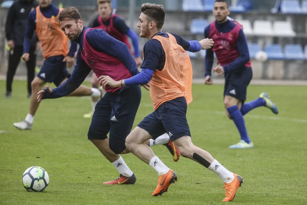 Entrenamiento del Real Oviedo