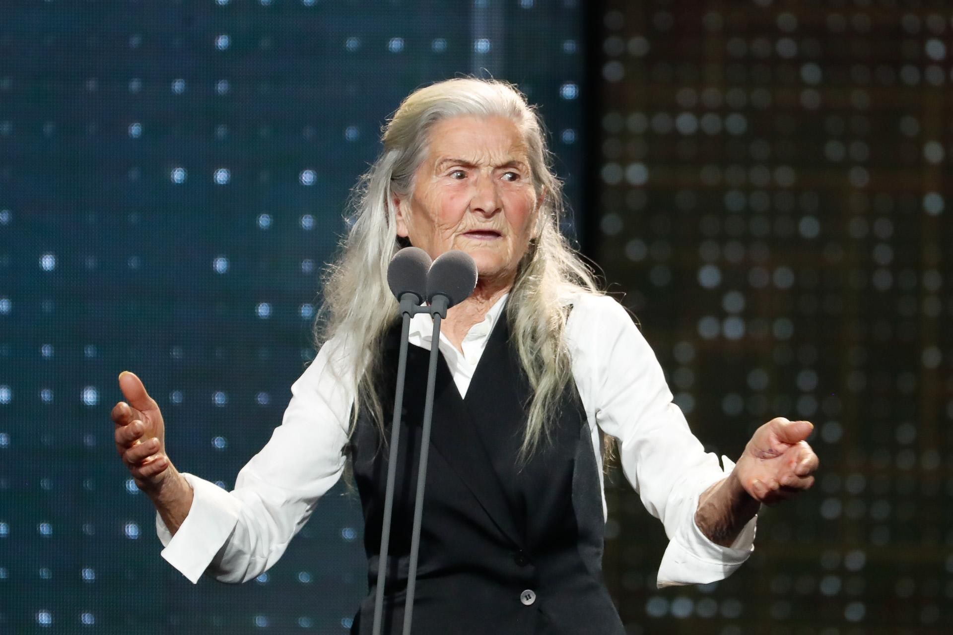 Benedicta Sanchez en los Premios Goya 2020