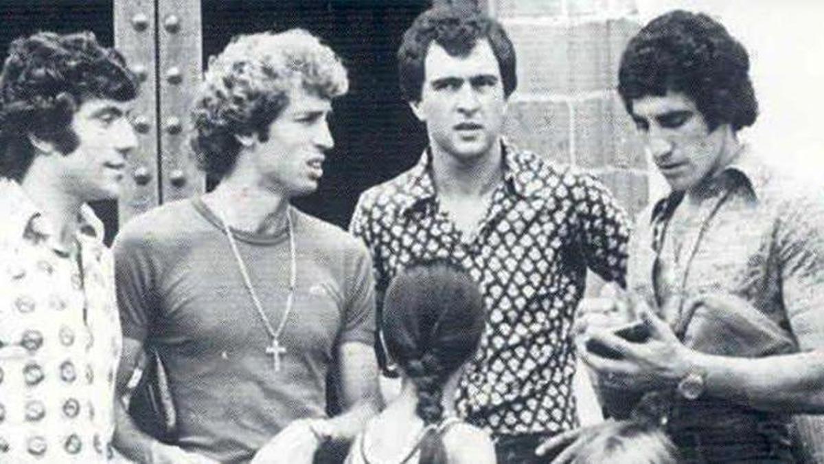 Carnevali, Wolff y Brindisi, en el Mundial de Alemania 1974