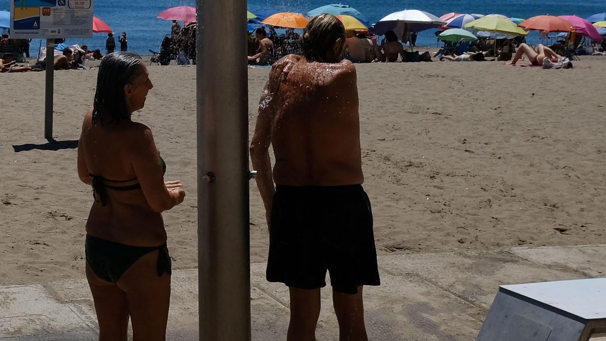 Fin de semana marcado por el calor en Málaga capital.