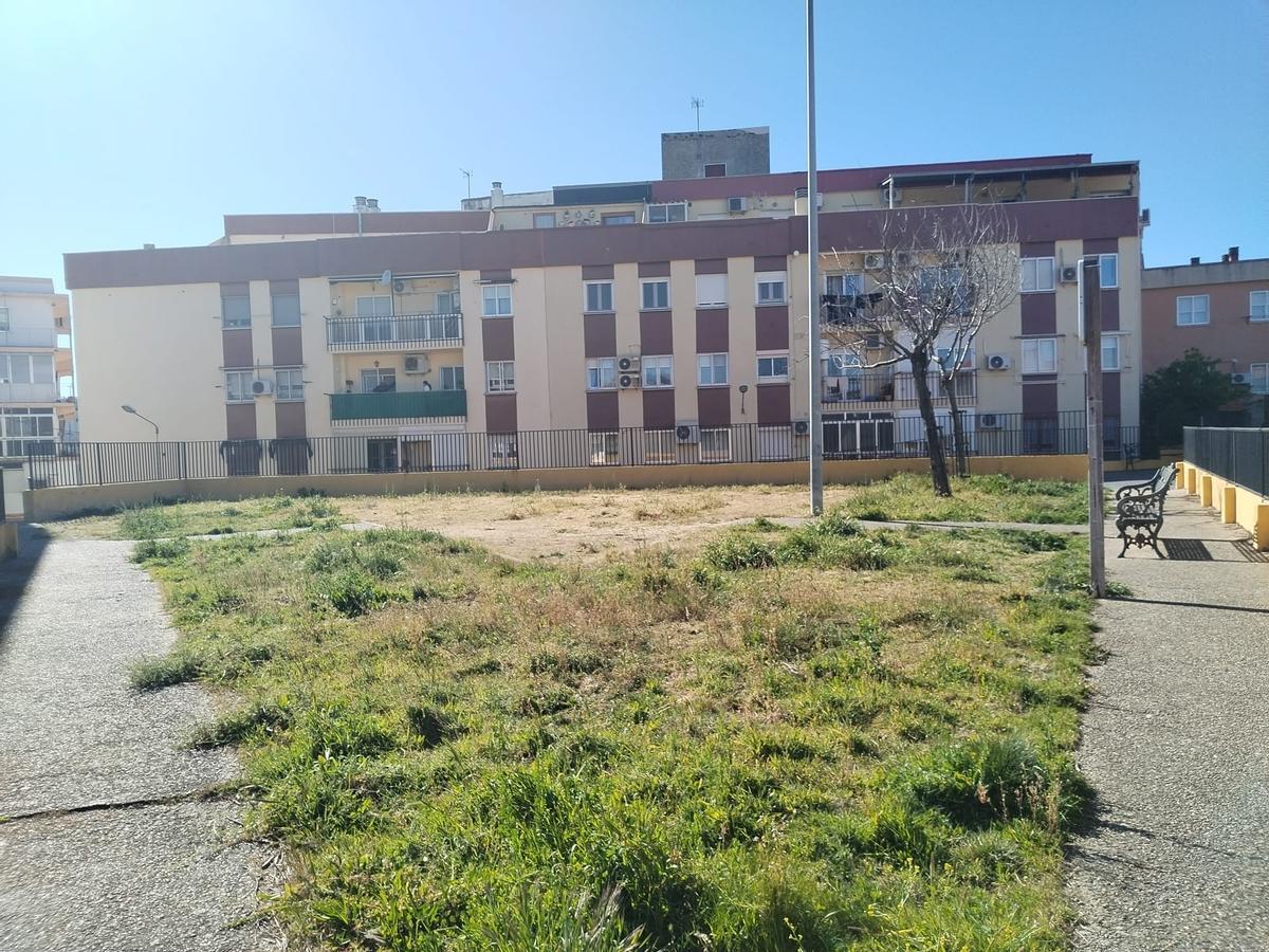 Una imagen del parque de la Granja de San Miguel, esta semana.
