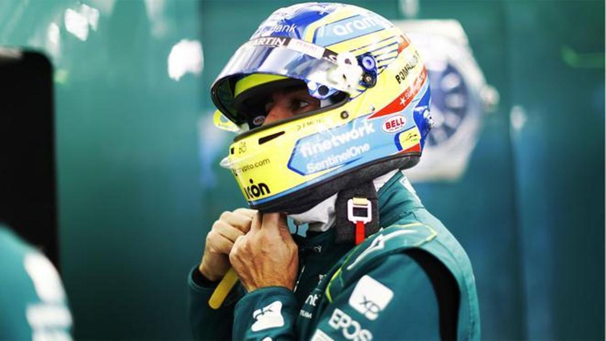 Fernando Alonso, el más rápido por ahora en Bahrein.