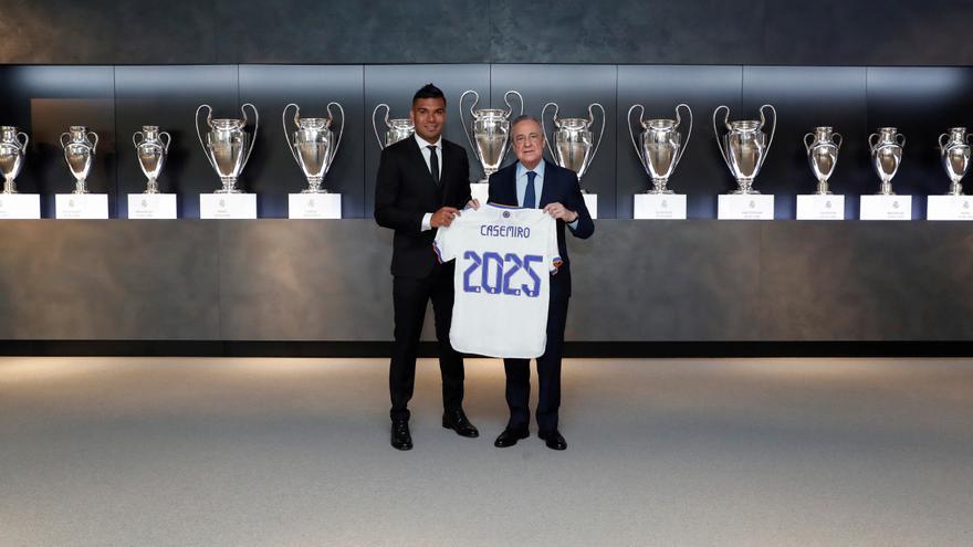 Casemiro renueva por el Real Madrid hasta 2025