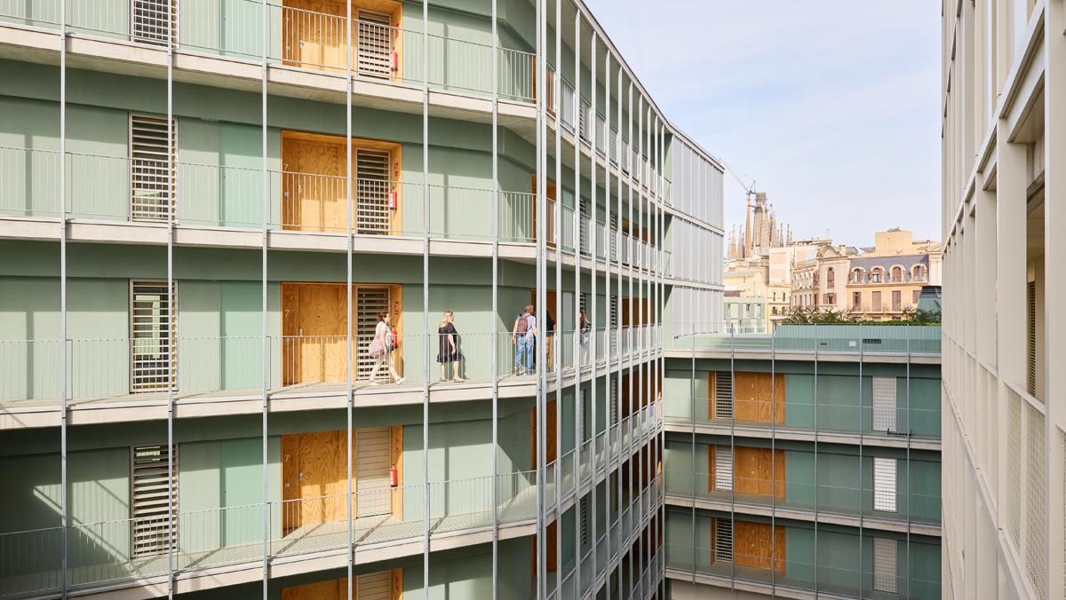Promoción de vivienda pública Illa Glòries