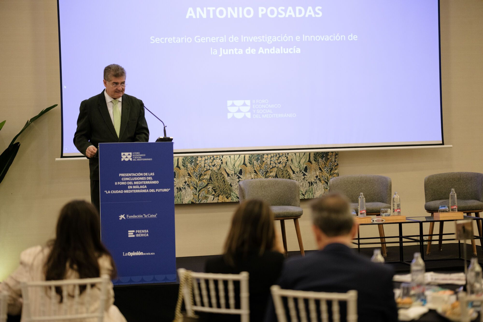 Presentación de la conclusiones del consejo de Málaga: 'Ciudad mediterránea del futuro'