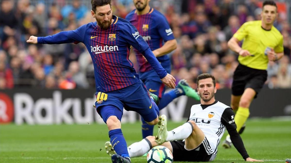 Leo Messi no vivió un gran día