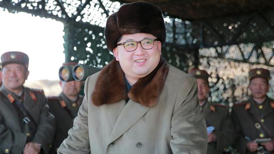 El líder norcoreano Kim Jong-un.