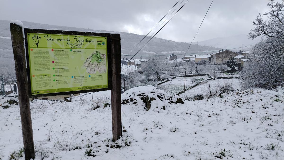 Primeras nevadas en Sanabria