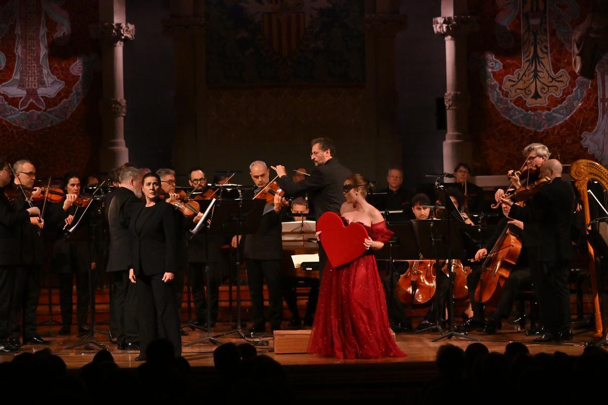 El doliente Orfeo de Bartoli ilumina el Palau
