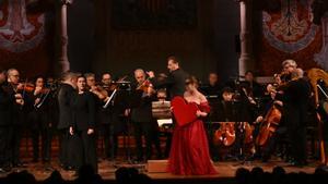 El doliente Orfeo de Bartoli ilumina el Palau