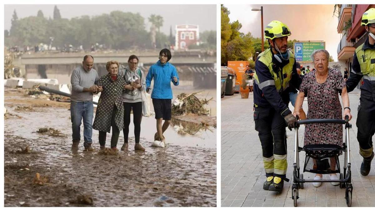 Dana y Saler: La foto que desafía al otoño que nos viene