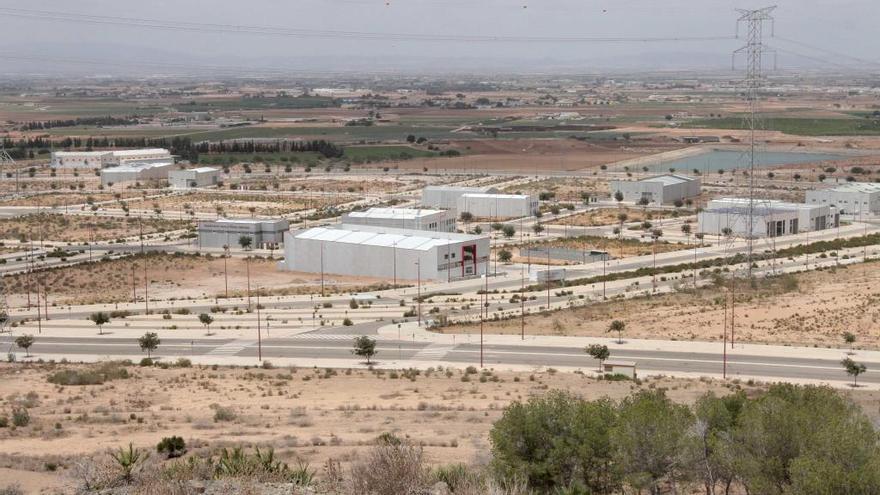 Panorámica de los terrenos del polígono industrial de Los Camachos.