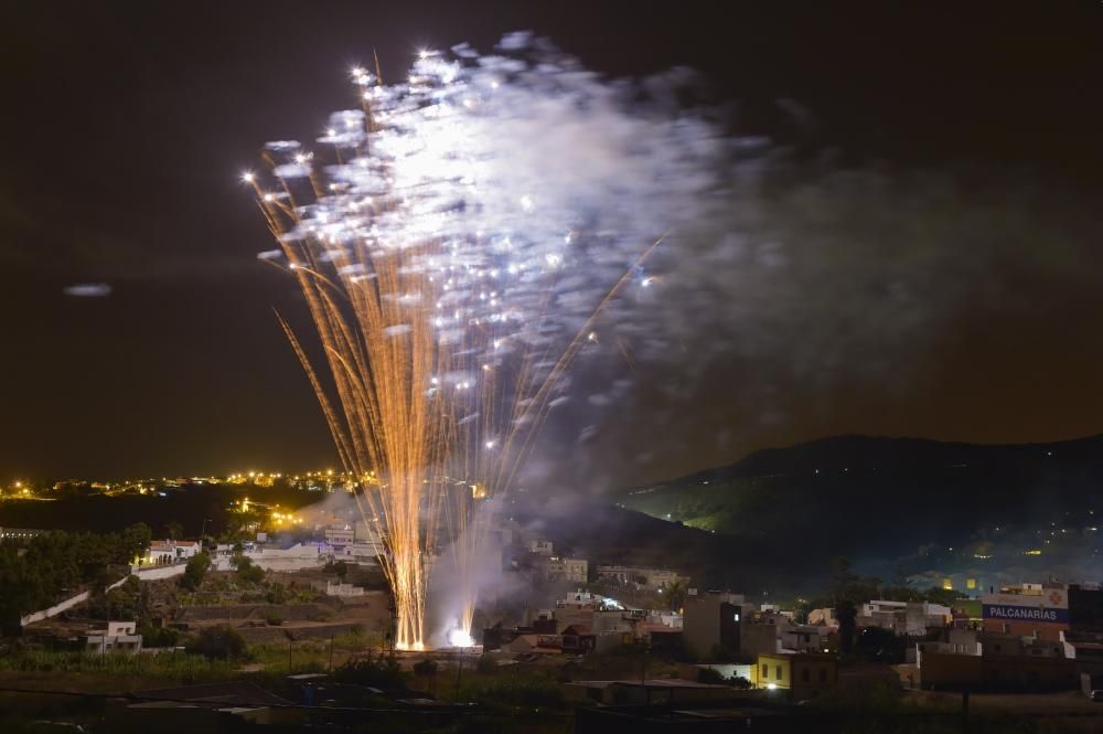 Fuegos artificiales. Fiestas de San Lorenzo