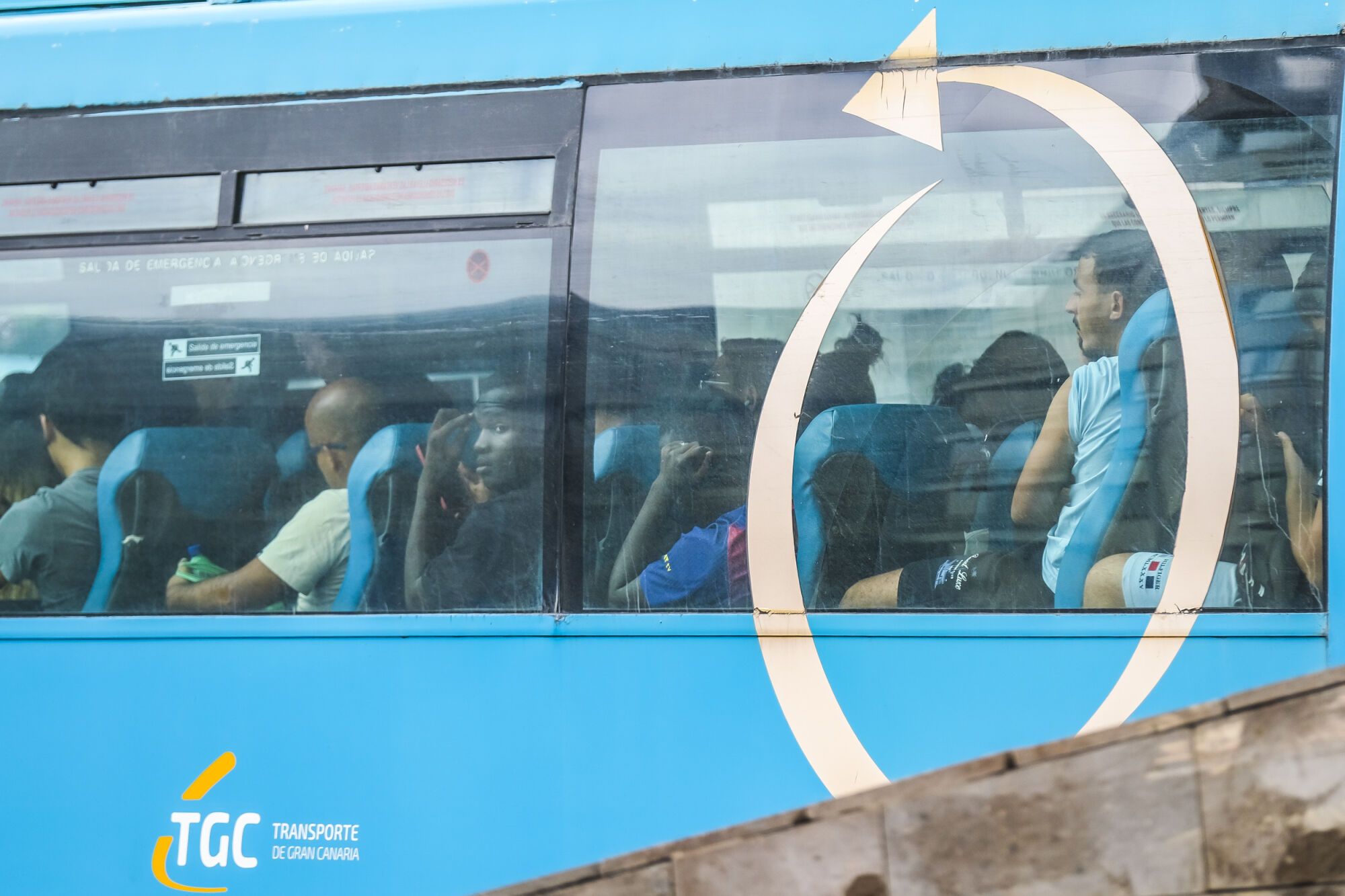 Huelga en las guaguas del transporte público interurbano en Gran Canaria (23/09/25)