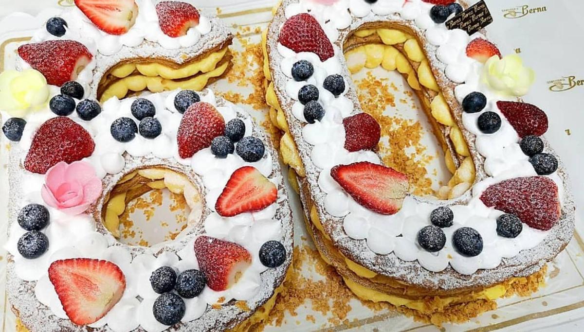 La tarta de milhojas recomendada por el chef Fernando 'Caco' Agrasar.