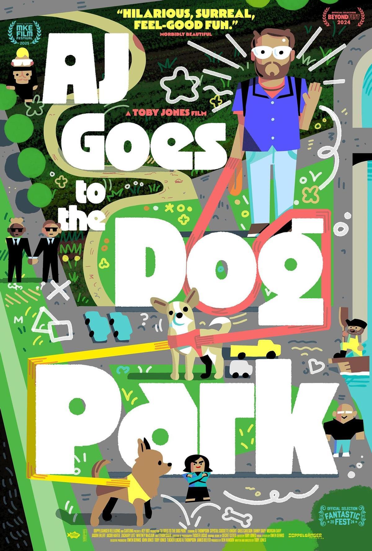 Portada de 'AJ Goes To The Dog Park'.