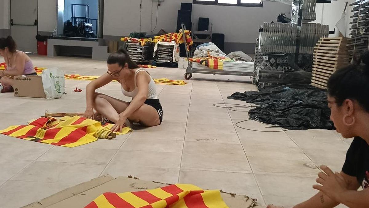 Preparaciones para la XLVII del Aplec dels Ports