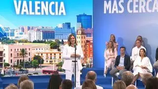 Catalá a Feijóo: "Te agradezco que me permitas ser candidata porque València necesita que la mimemos"