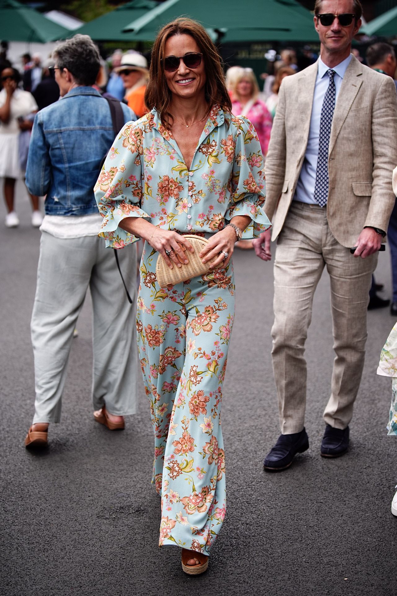 Pippa Middleton en la semifinal de Wimbledon 2024