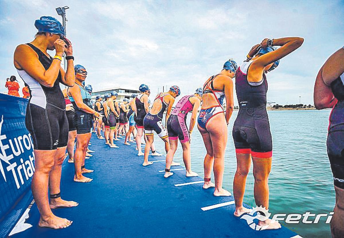 Salida popular València Triatlón 2021