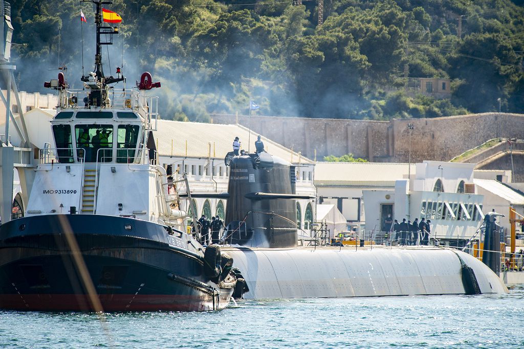 La dotación del S-81 Isaac Peral culmina la puesta a flote industrial del submarino