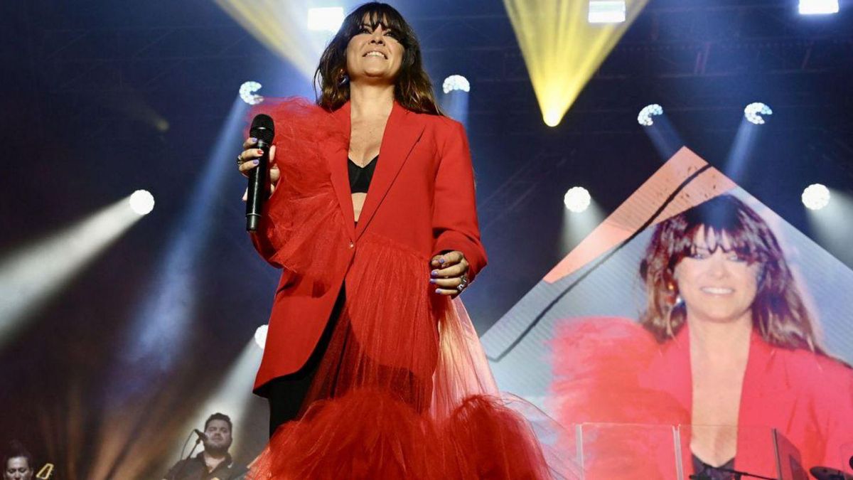 Vanesa Martín, en un concierto.
