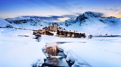 El edén de los esquiadores está en los Alpes franceses