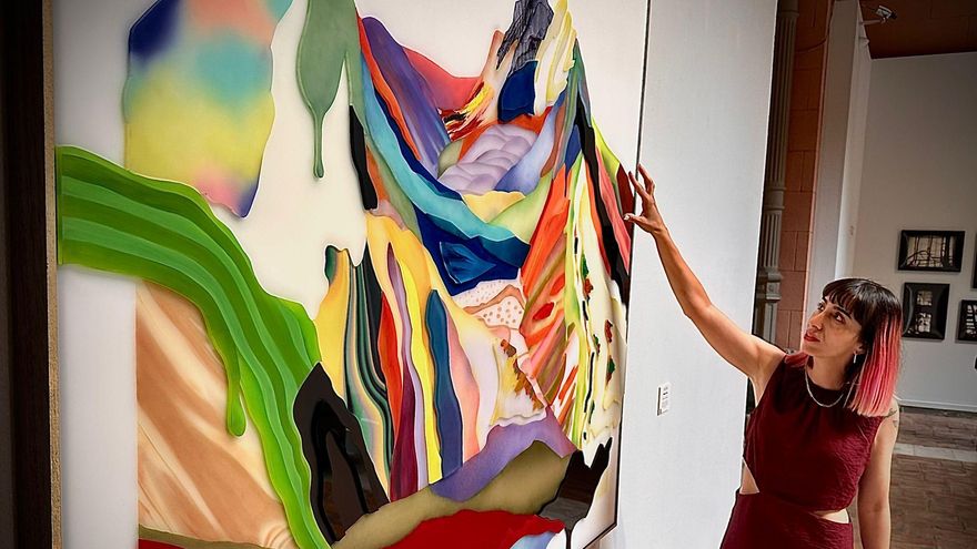 Rebeca Zarza (ganadora del Premio Santa Isabel de la DPZ): &quot;No es fácil dedicarse a la creación, el arte es un acto de resistencia&quot;