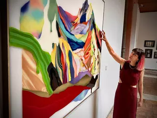 Rebeca Zarza (ganadora del Premio Santa Isabel de la DPZ): "No es fácil dedicarse a la creación, el arte es un acto de resistencia"